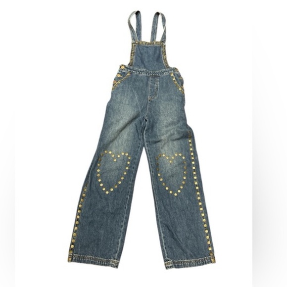 Urban Outfitters Pants - Urban Outfitters heart studded overalls